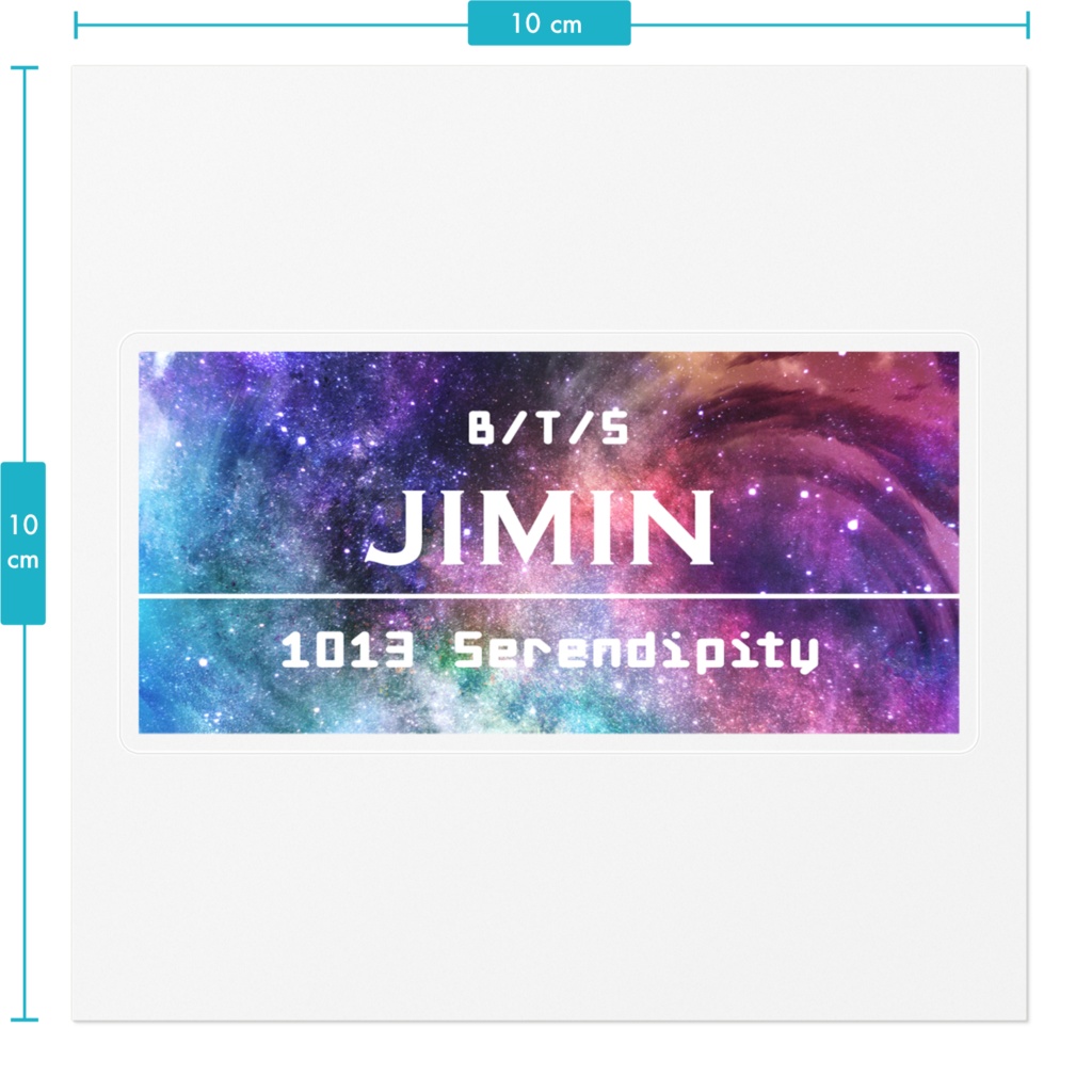 JIMINステッカー②