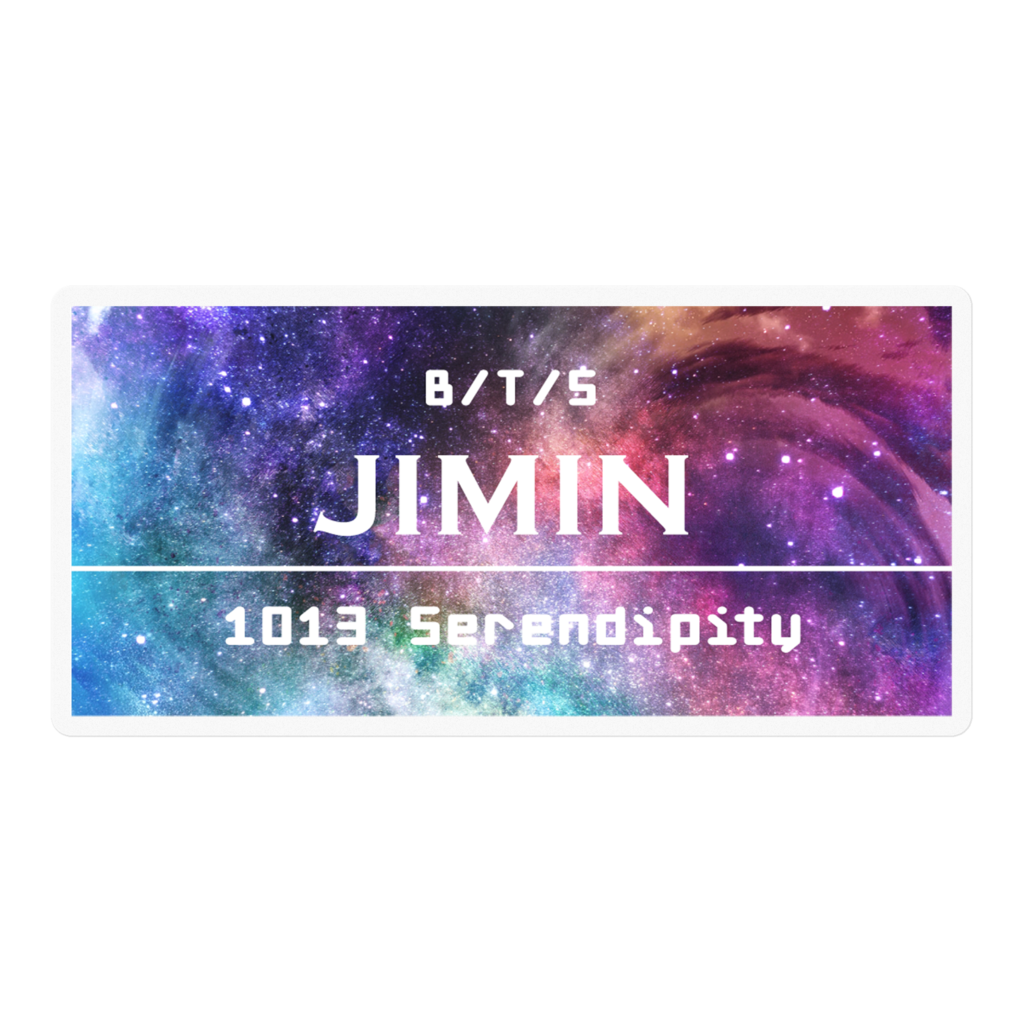 JIMINステッカー②