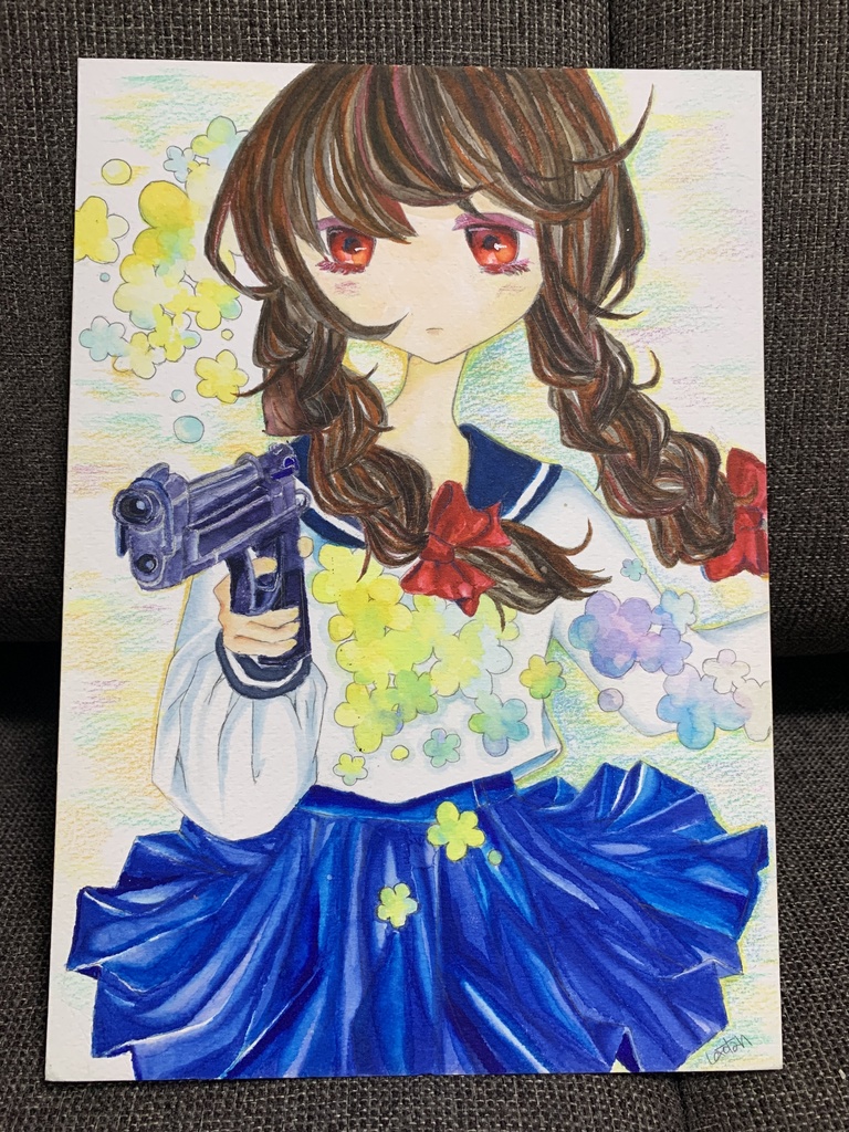 【原画】青い銃口