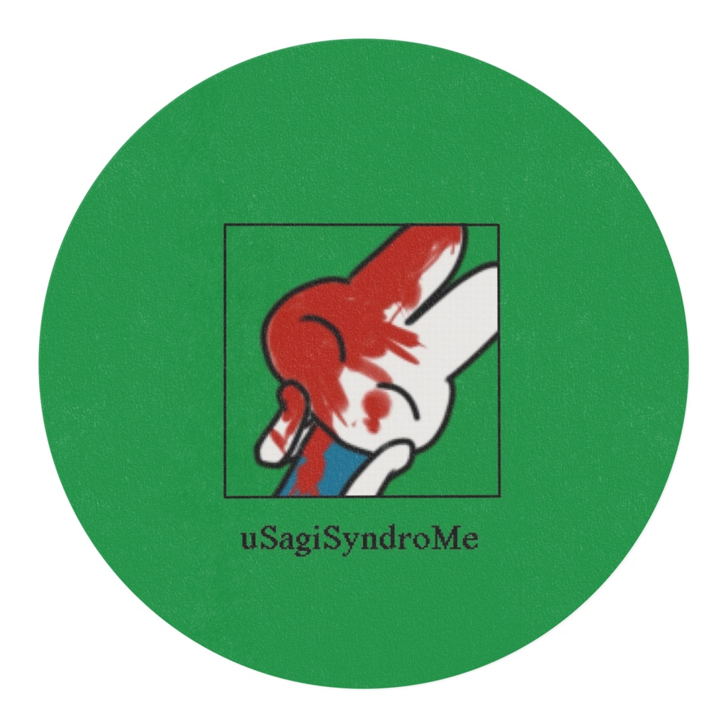 書き込める血みどろうさぎさんマステ