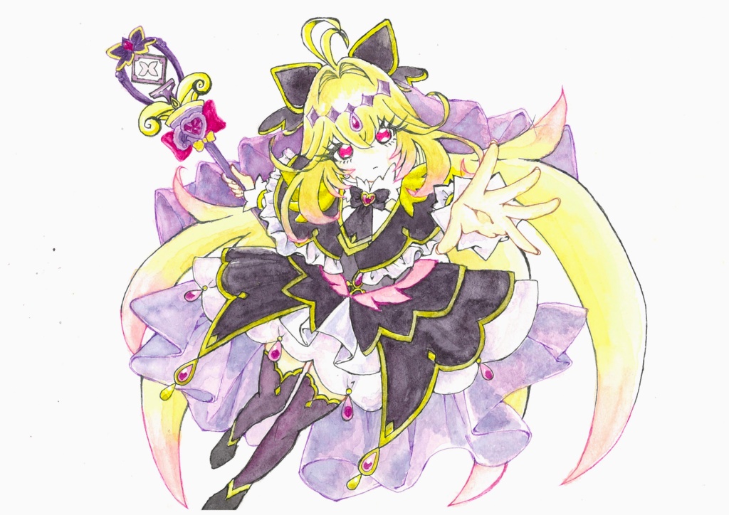 キュアアルカナシャドウ 二次創作イラスト