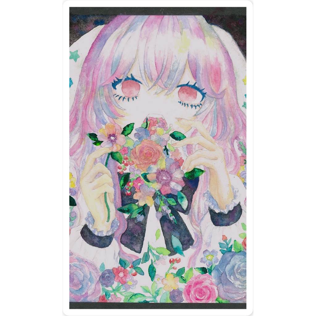 花を食む