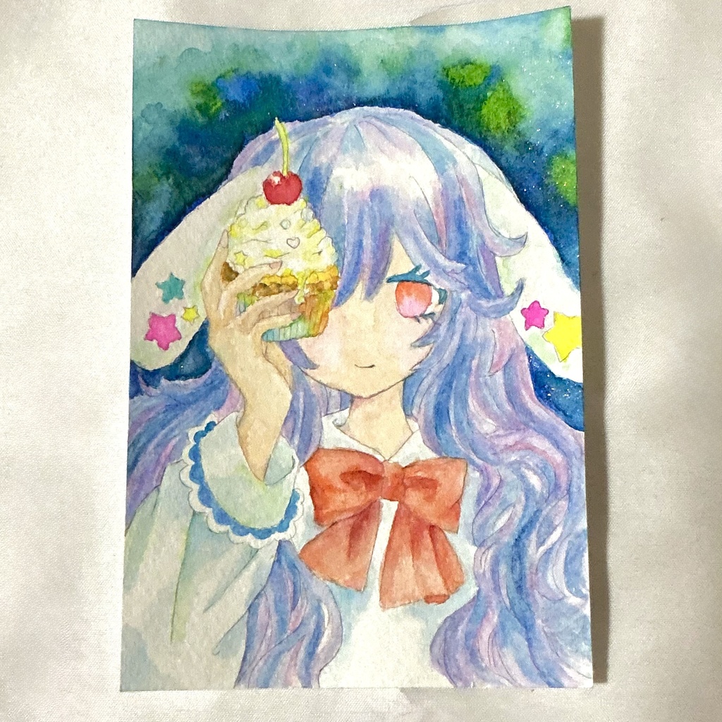 甘い嘘つき オリジナルアナログイラスト原画 一点物