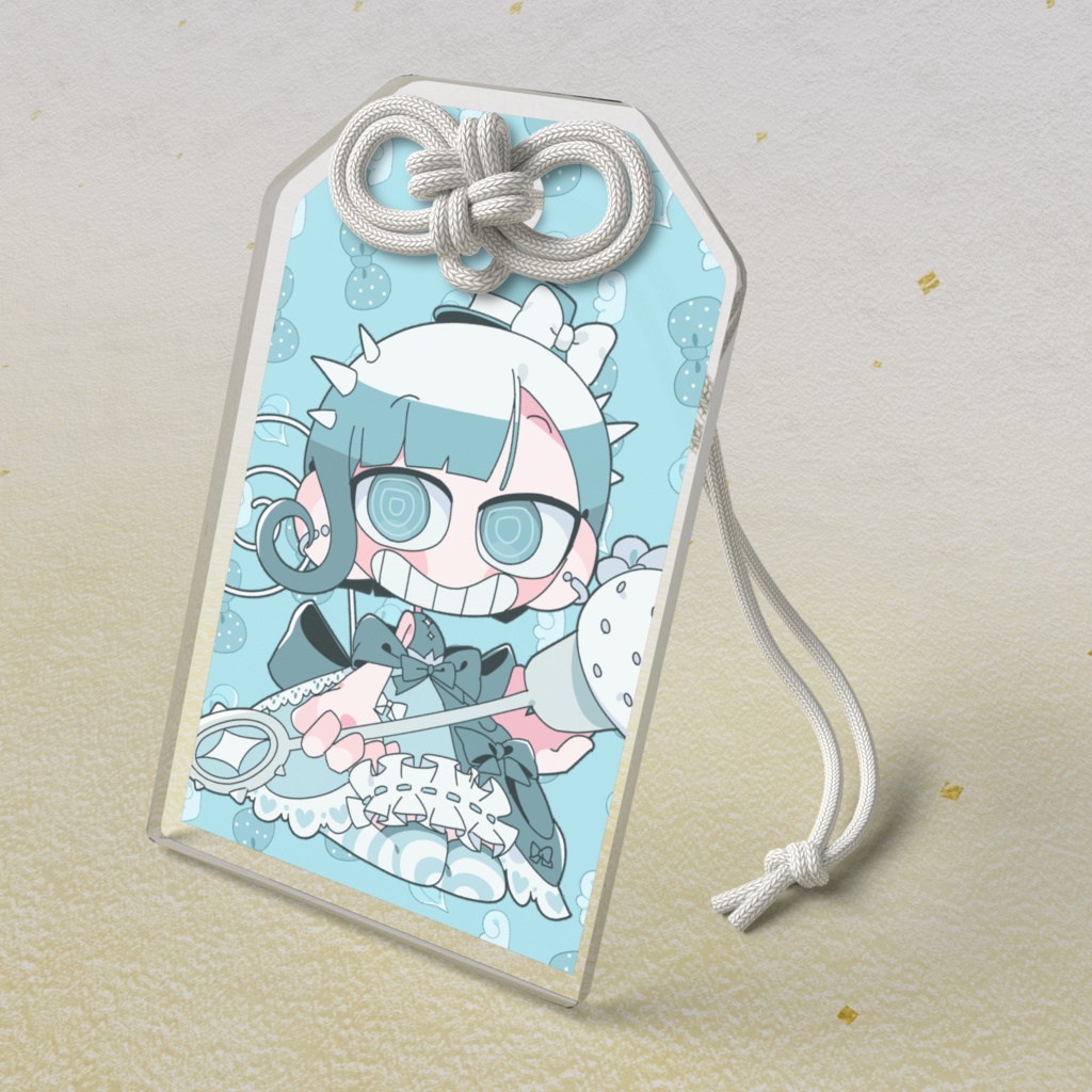 雪ユニバースお守り