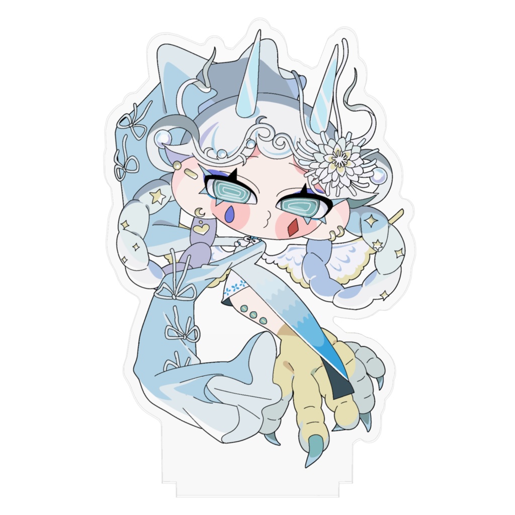 【アクスタ】ボム:月の女神風衣装