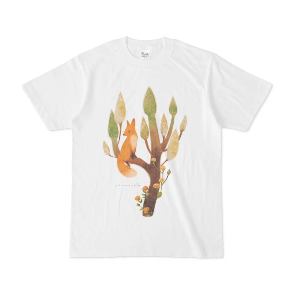 木の上でひとやすみTシャツ