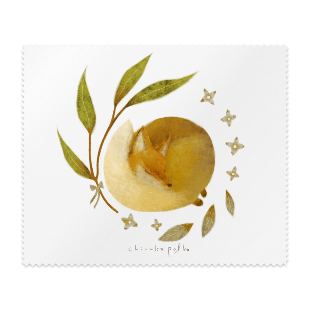 しっぽまくらメガネ拭き