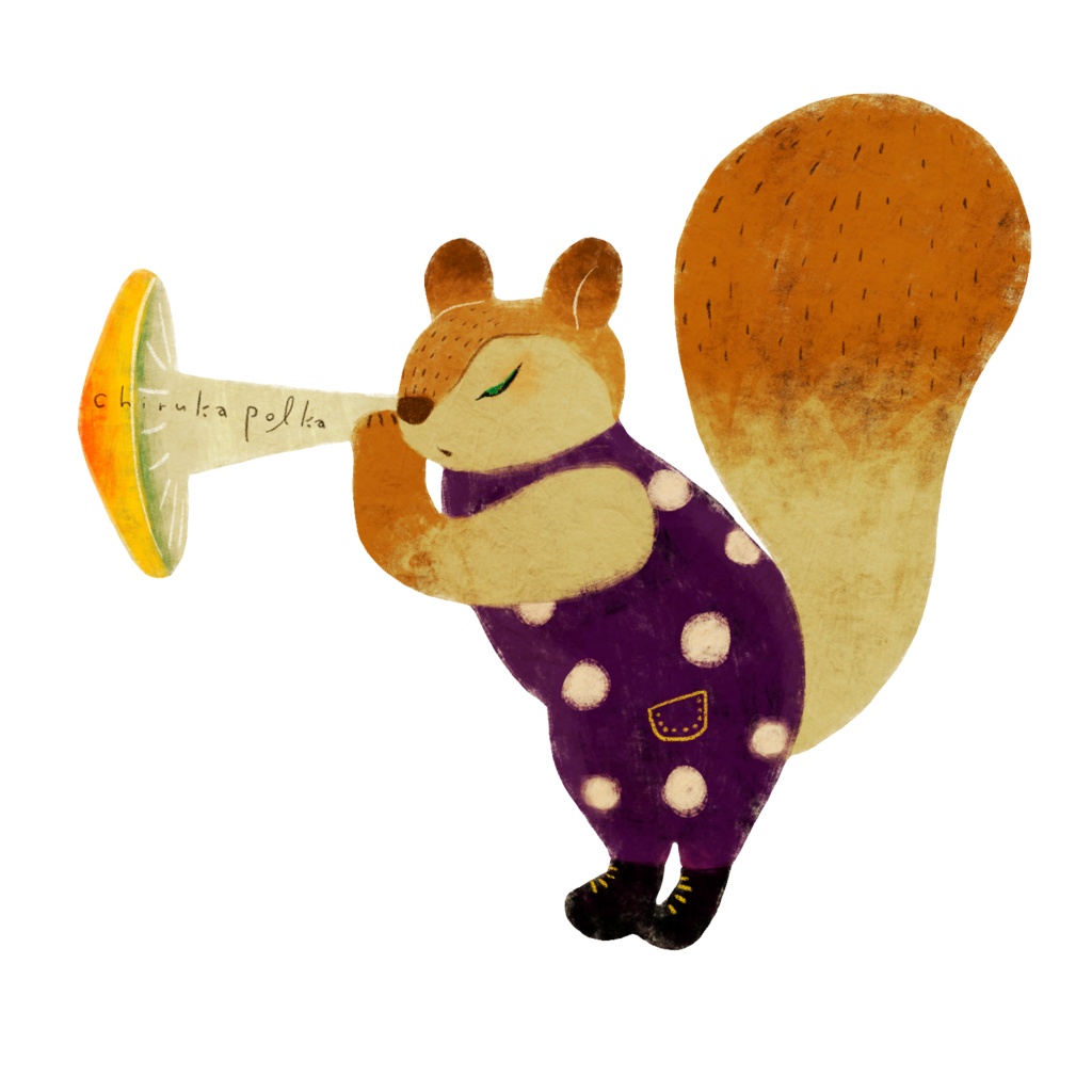 いいきのこBアクリルキーホルダー