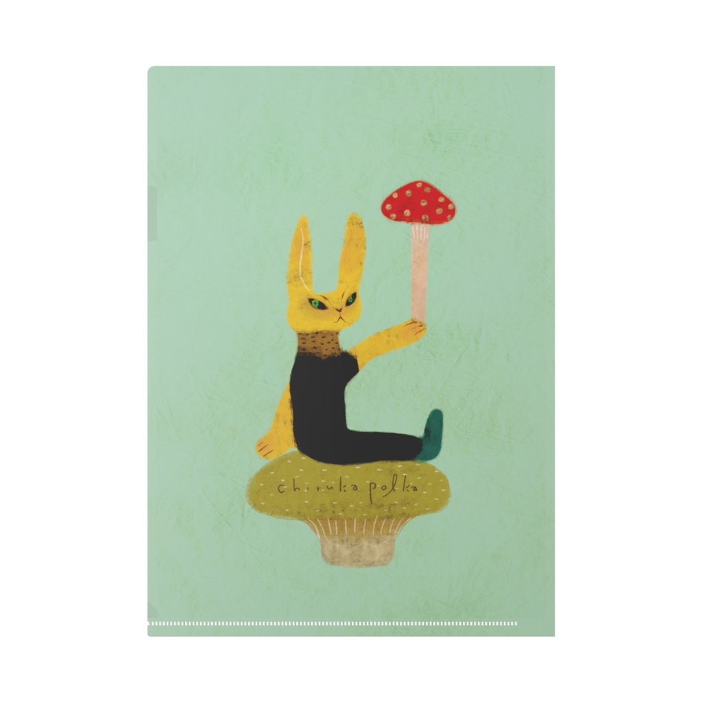 いいきのこCクリアファイル