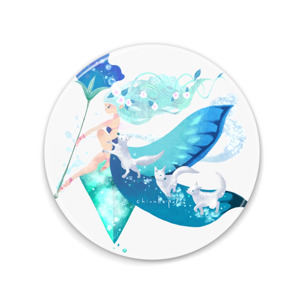 水の魔法缶ミラー