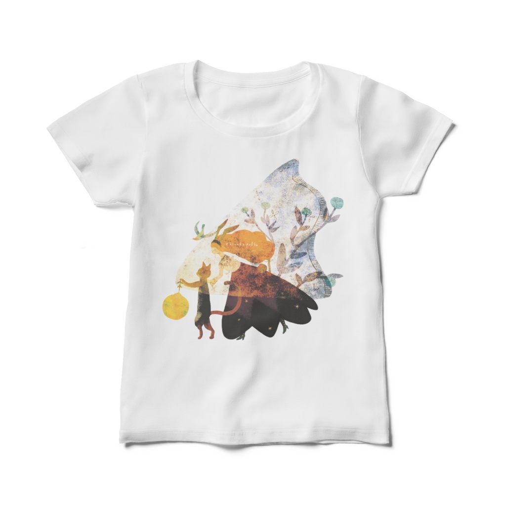 森へレディースTシャツ