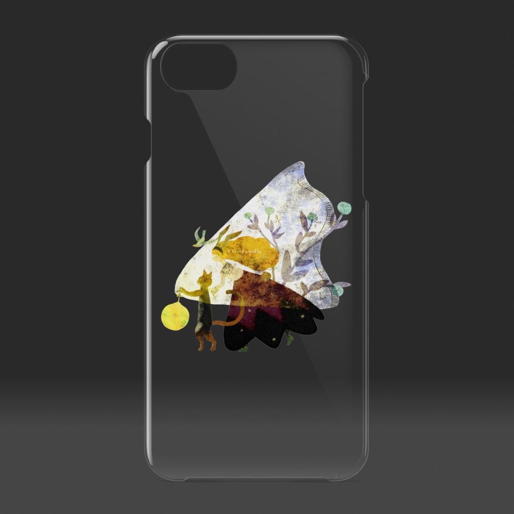 森へクリアiPhoneケース