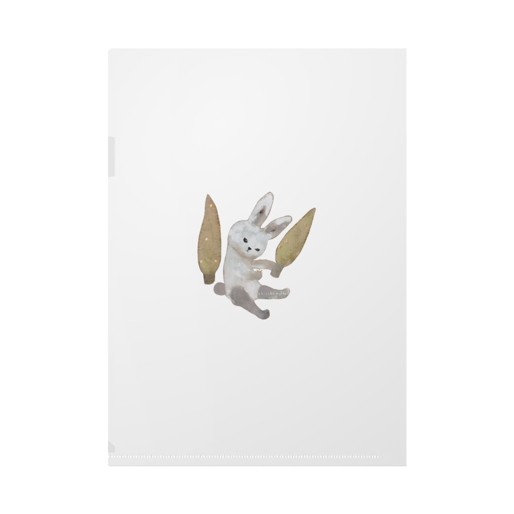 クリスマスクリアファイル