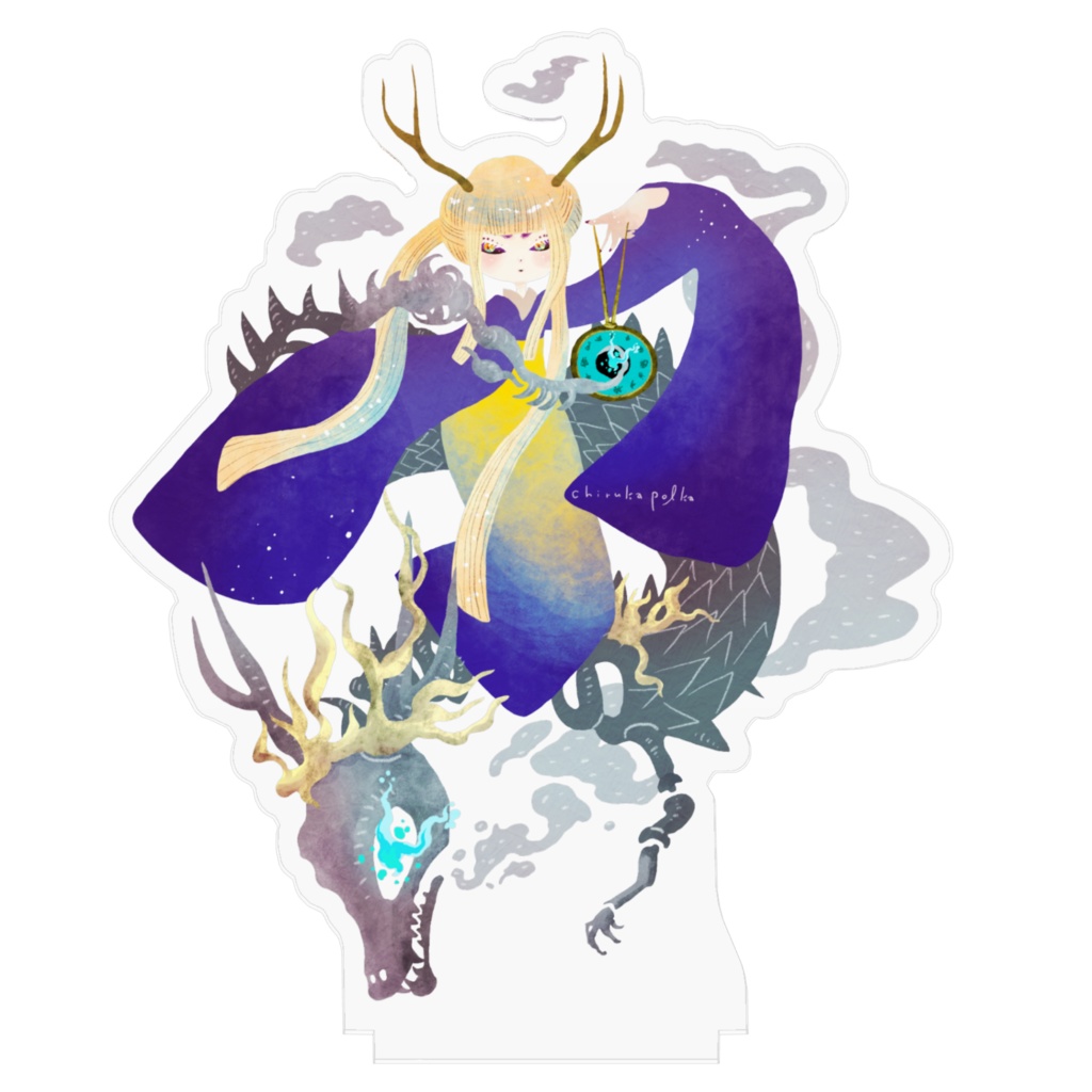 黄泉の魔法アクリルフィギュア