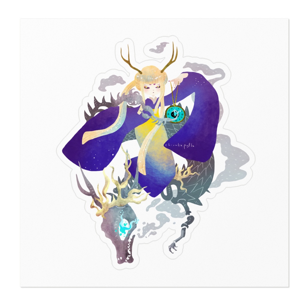 黄泉の魔法ステッカー