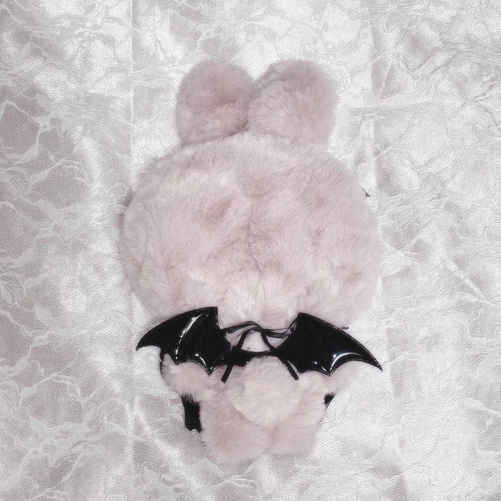 こあくまぴんくうさちゃん着ぐるみ(16cm)