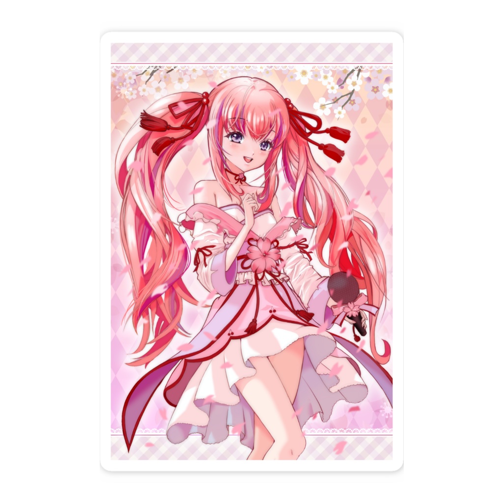 配信5周年記念☆桜木おりはステッカー2