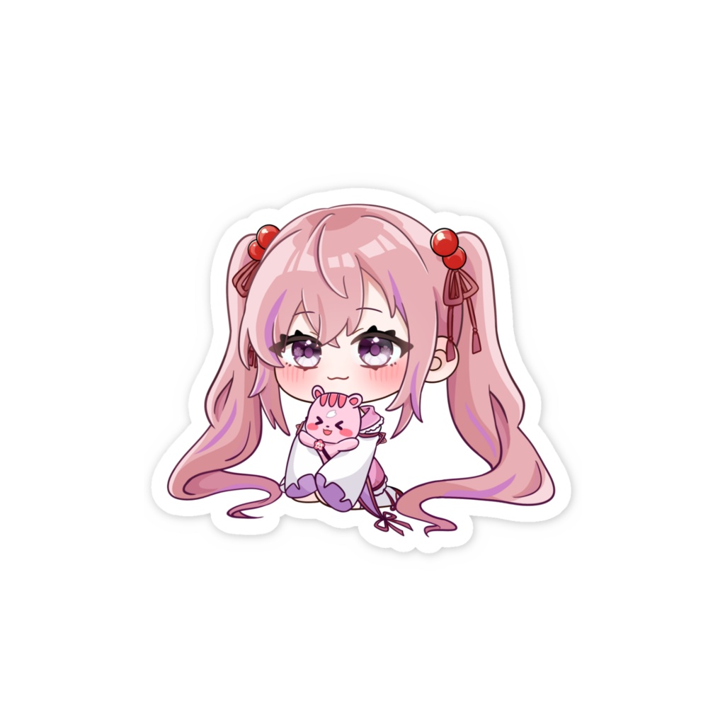 配信5周年記念☆桜木おりはステッカー3