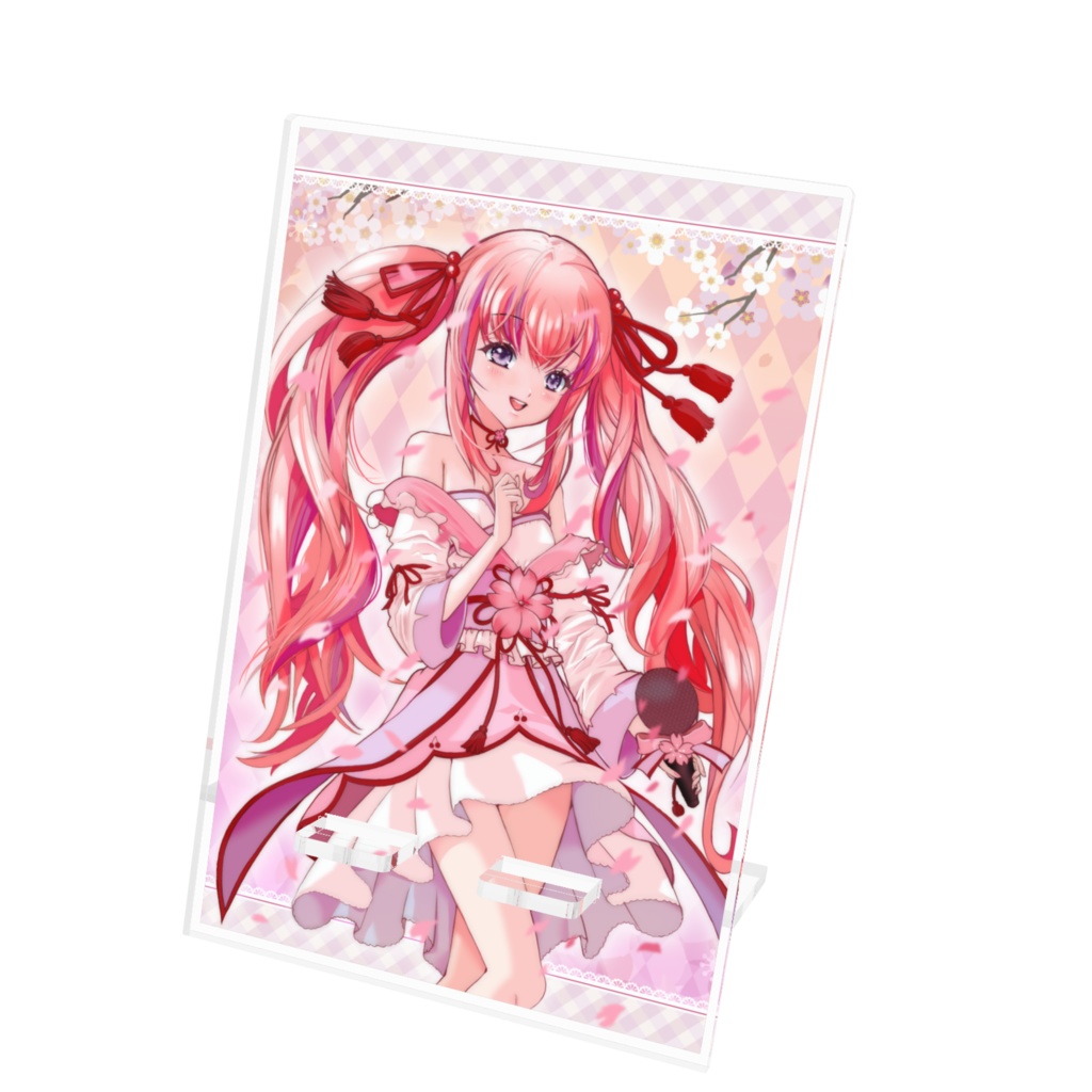配信5周年記念☆桜木おりはアクリルスマホスタンド