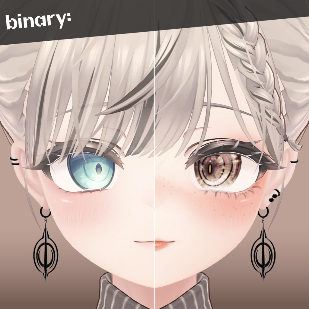 [ Manuka ] BET-02 ✢ Andromeda ✢ Eye+Makeup ✢ earrings 缩略图 2