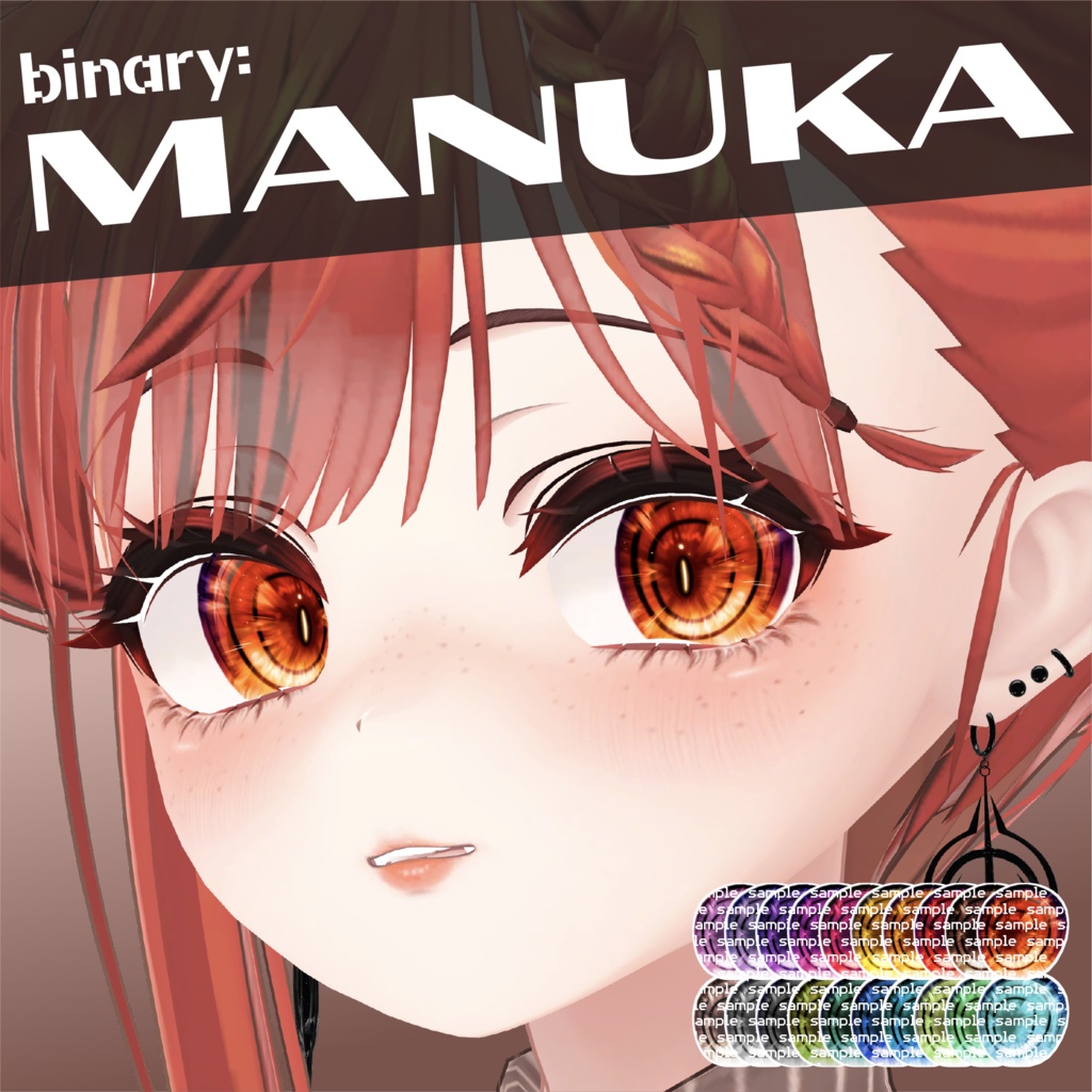 [ Manuka ] BET-02 ✢ Andromeda ✢ Eye+Makeup ✢ earrings