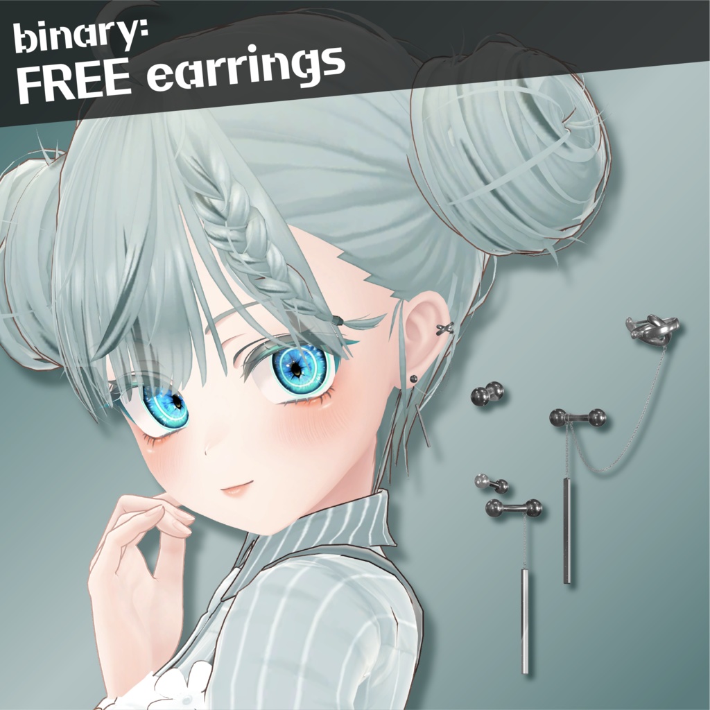 [ MANUKA ] BET-03 ✢ Lynx ✢ Eye+Eyelashes+Makeup ✢ FREE earrings 缩略图 5