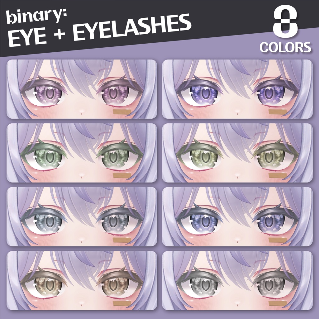 BET-04 ✢ Ara ✢ Eye+Eyelashes