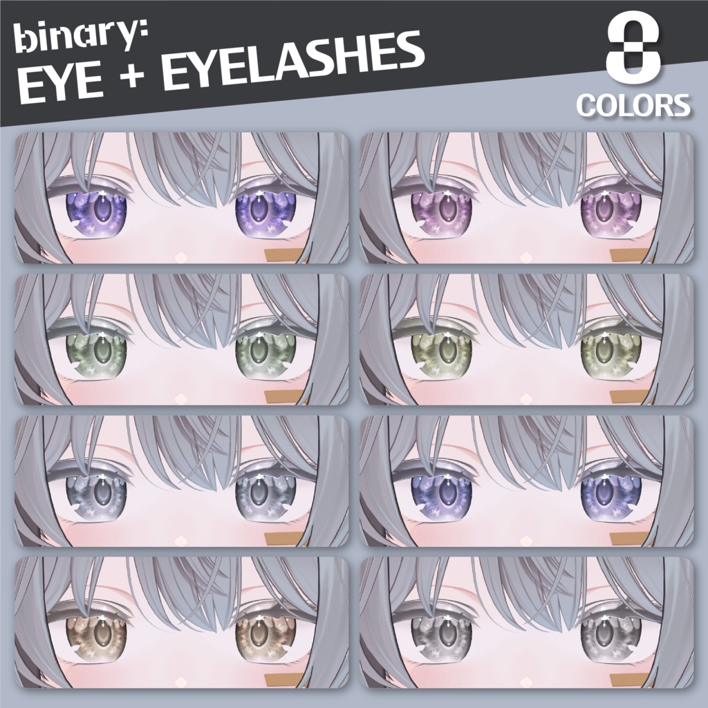 BET-04 ✢ Ara ✢ Eye+Eyelashes