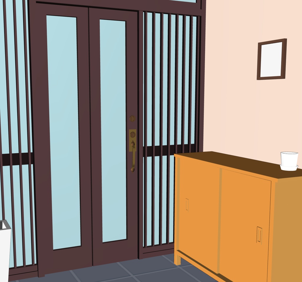 ヤマトの家の玄関