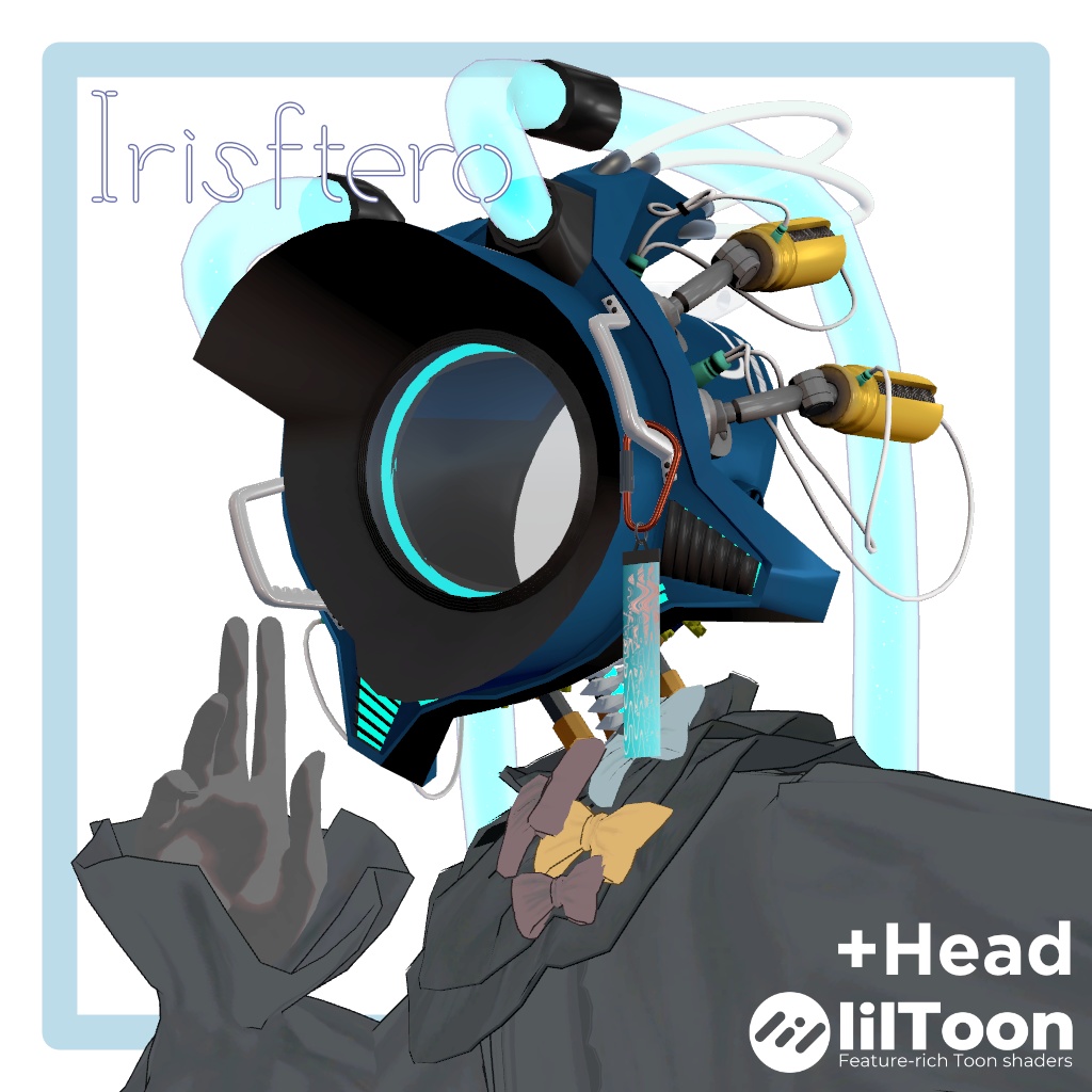オリジナル3Dモデル「Irisftero -イリスフテロ-」