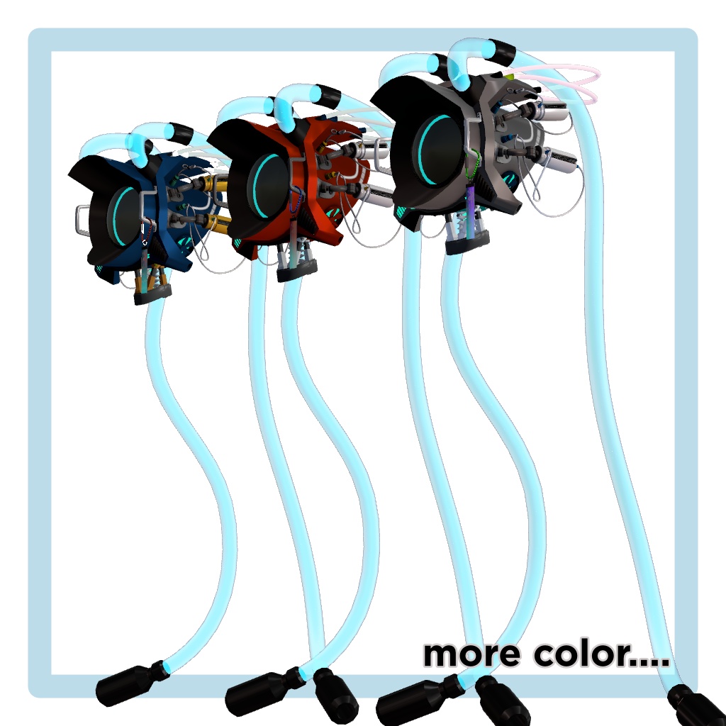 オリジナル3Dモデル「Irisftero -イリスフテロ-」