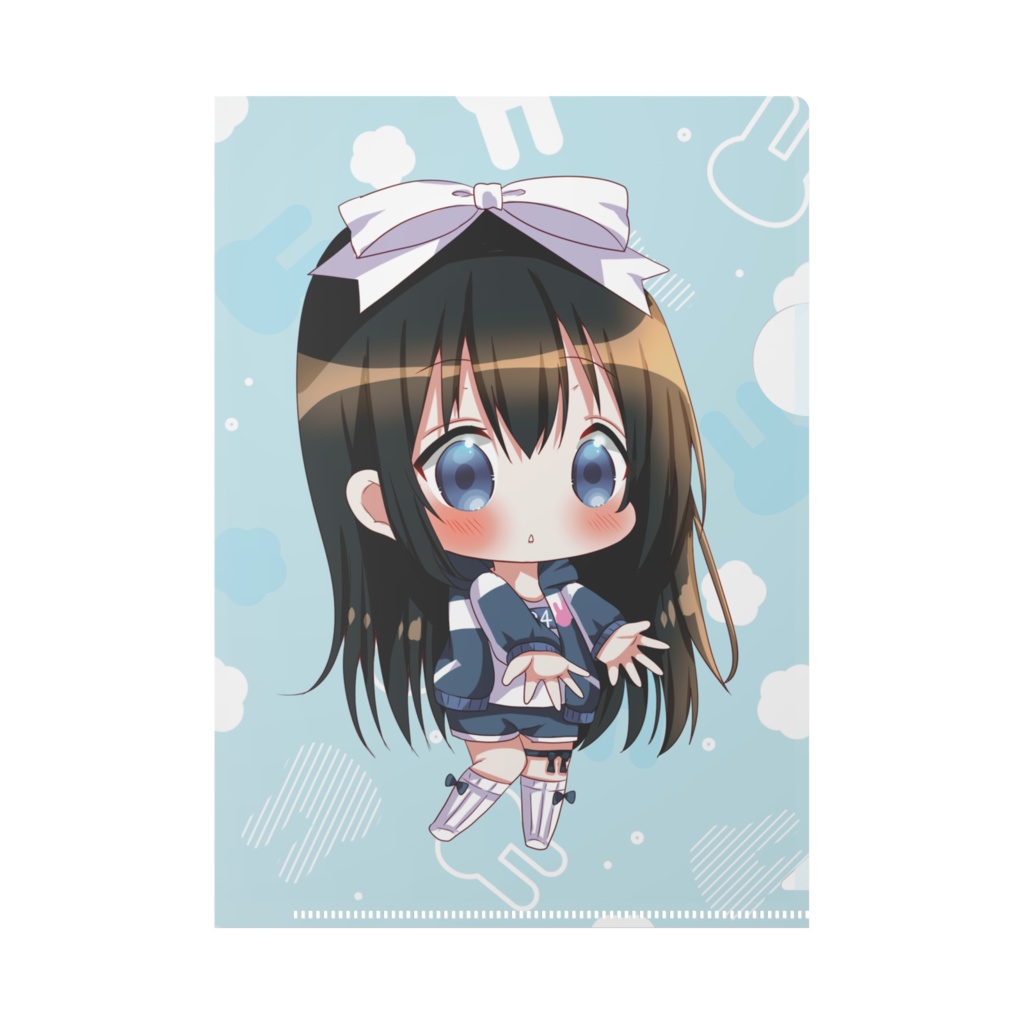 憂鬱ちゃんのクリアファイル