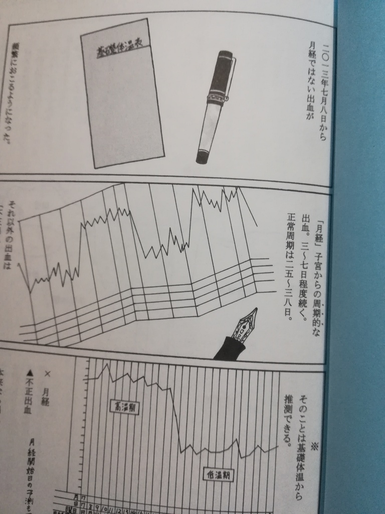 「不正出血の話」ひすいろうかん(紙本)
