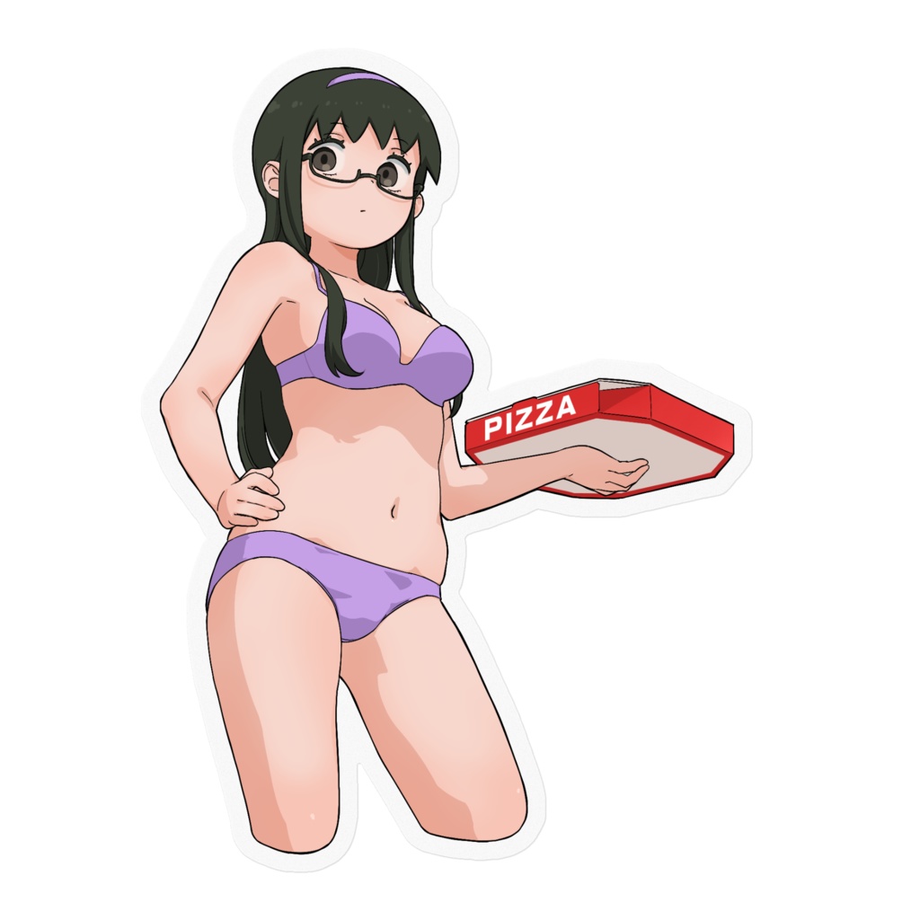 9さんステッカー(ピザ)