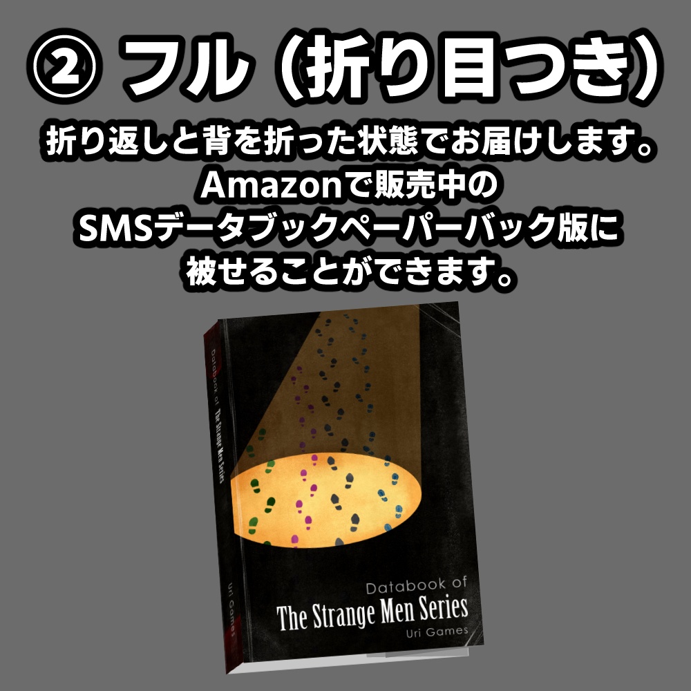 The Strange Menシリーズデータブック カバーのみ + おまけカード