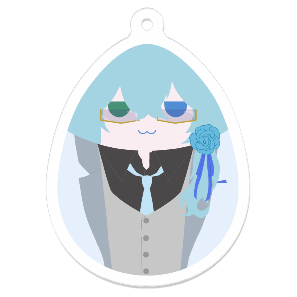 アクリルキーホルダー　あーのるど(egg)