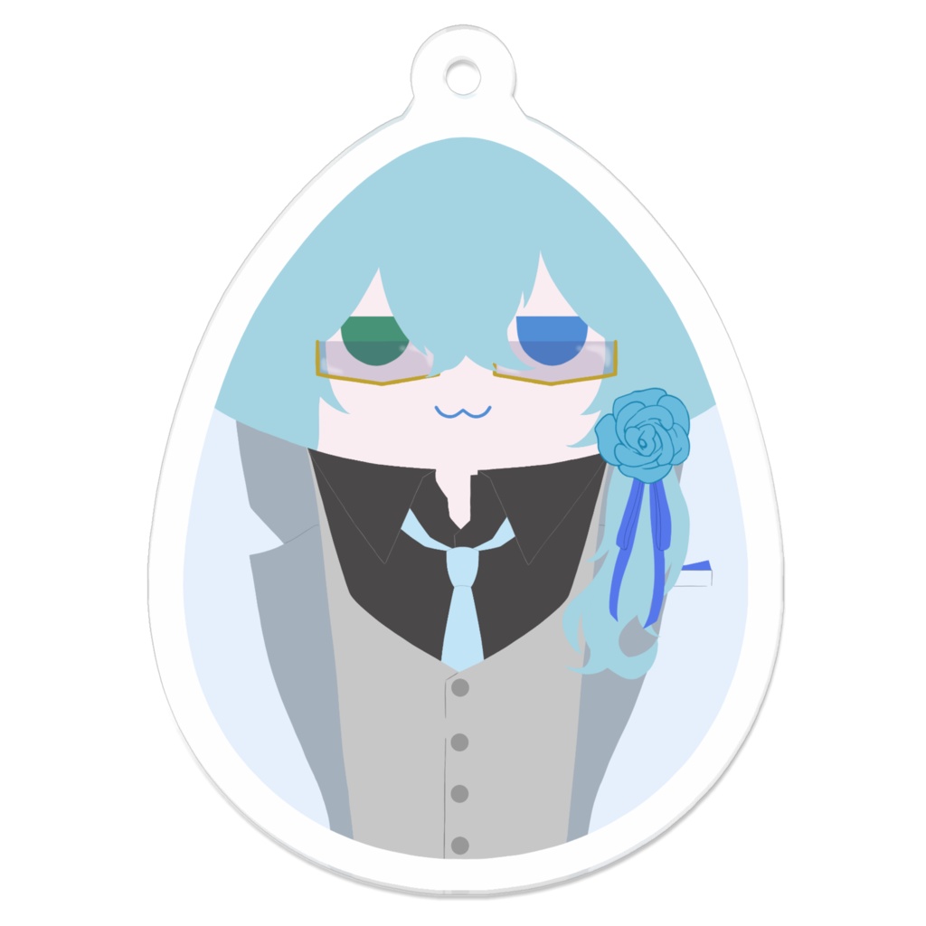 アクリルキーホルダー(コーティングあり) あーのるど(egg)