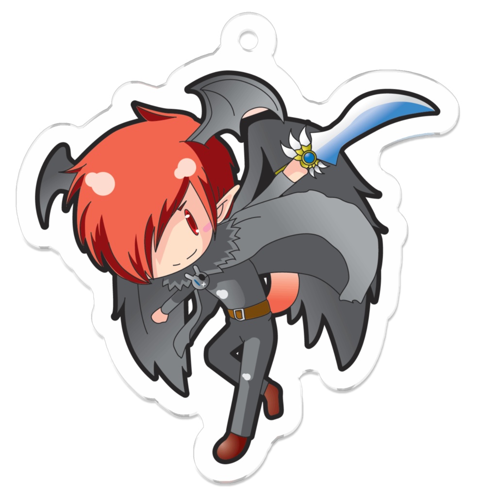 【きぼうこたまご】りふぁさんアクリルキーホルダー