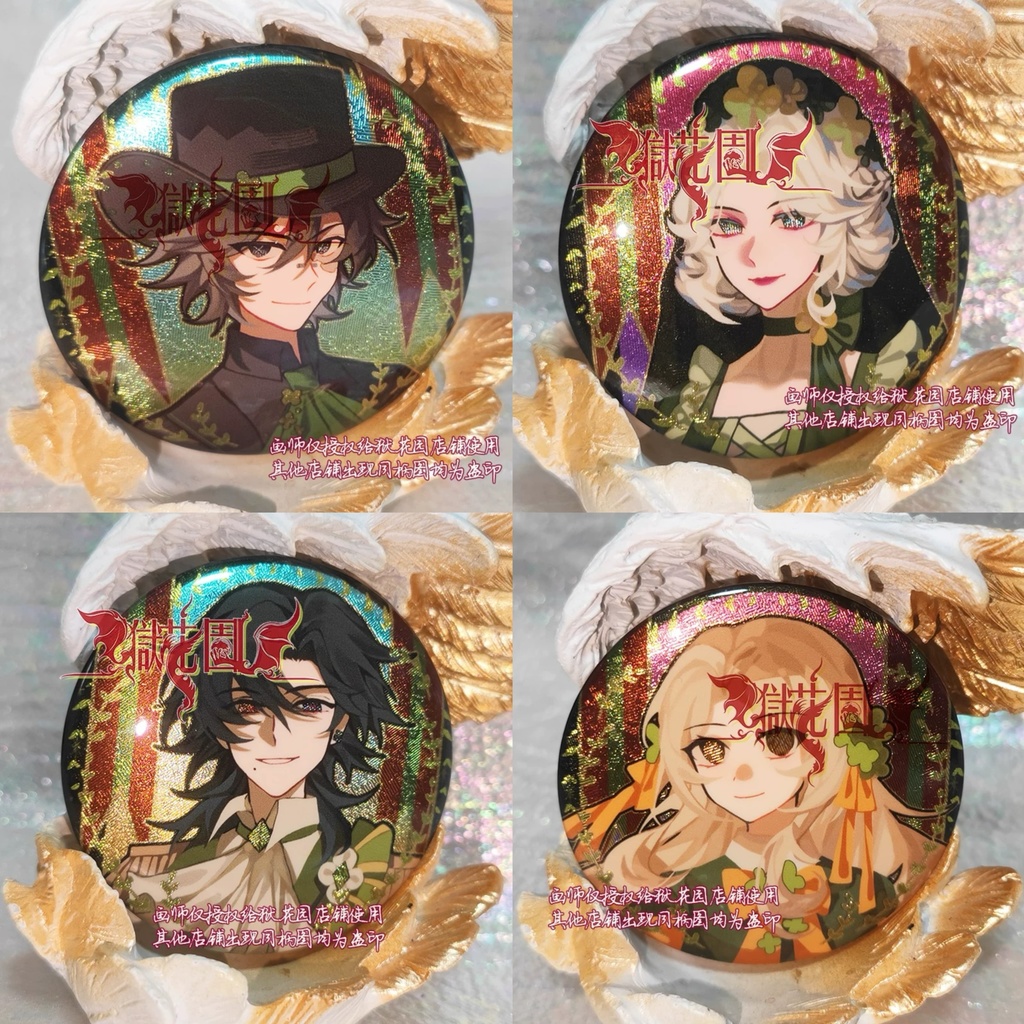 第五人格 IdentityV 58mm 「春日」 缶バッジ 探鉱者 血の女王
