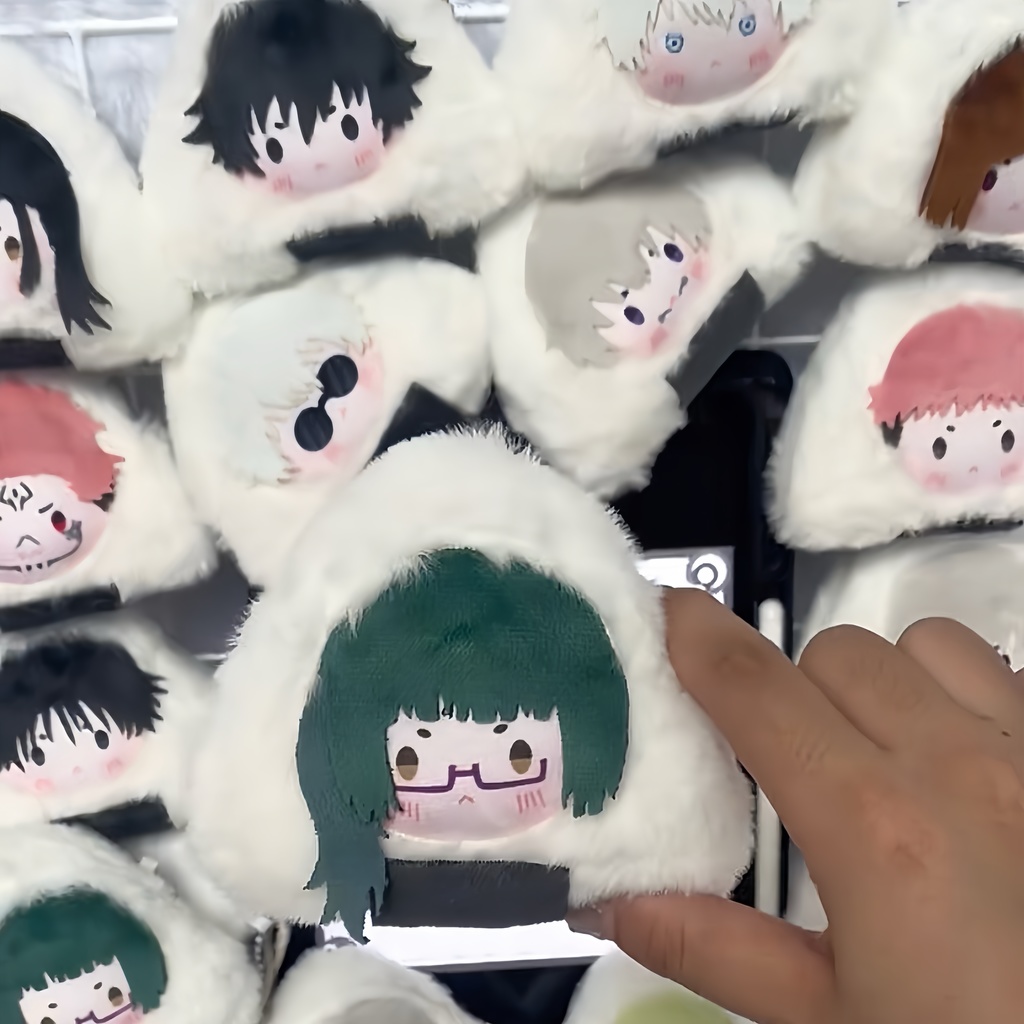 呪術廻戦 ぬいぐるみ ストラップ おにぎり 10*10cm 虎杖悠仁 伏黑惠 五條悟 釘崎野薔薇 七海建人 禪院真希 狗卷棘 夏油傑 乙骨憂太 兩面宿儺 胖達