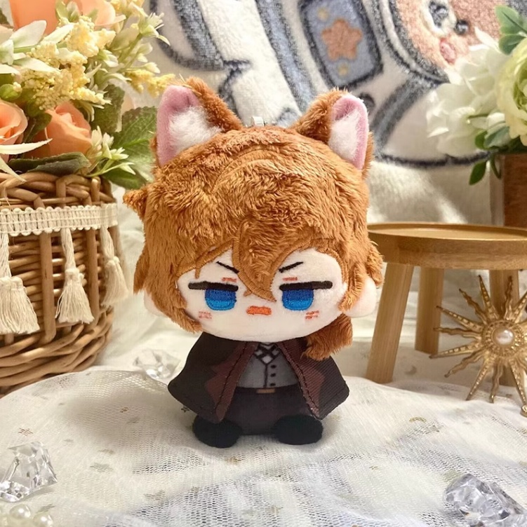 文豪ストレイドッグス ぬいぐるみ 太宰治 中原中也 江戸川乱歩 12cm