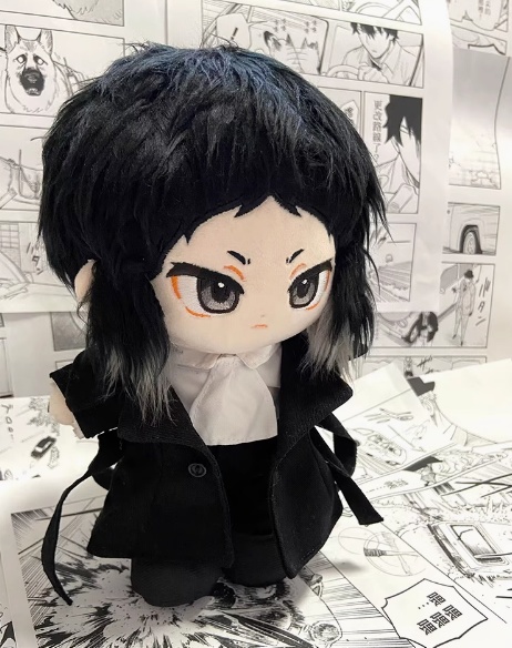 文豪ストレイドッグス　ぬいぐるみ　芥川龍之介　20cm　服付き