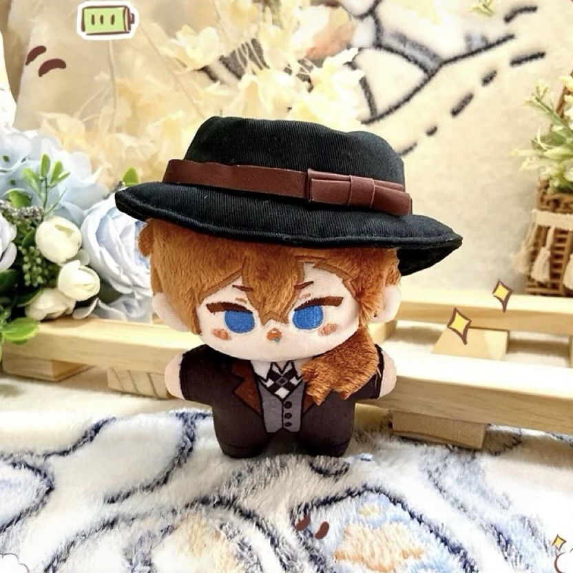 文豪ストレイドッグス ぬいぐるみ 太宰治 中原中也 芥川龍之介 ドス フョードル・D 12cm