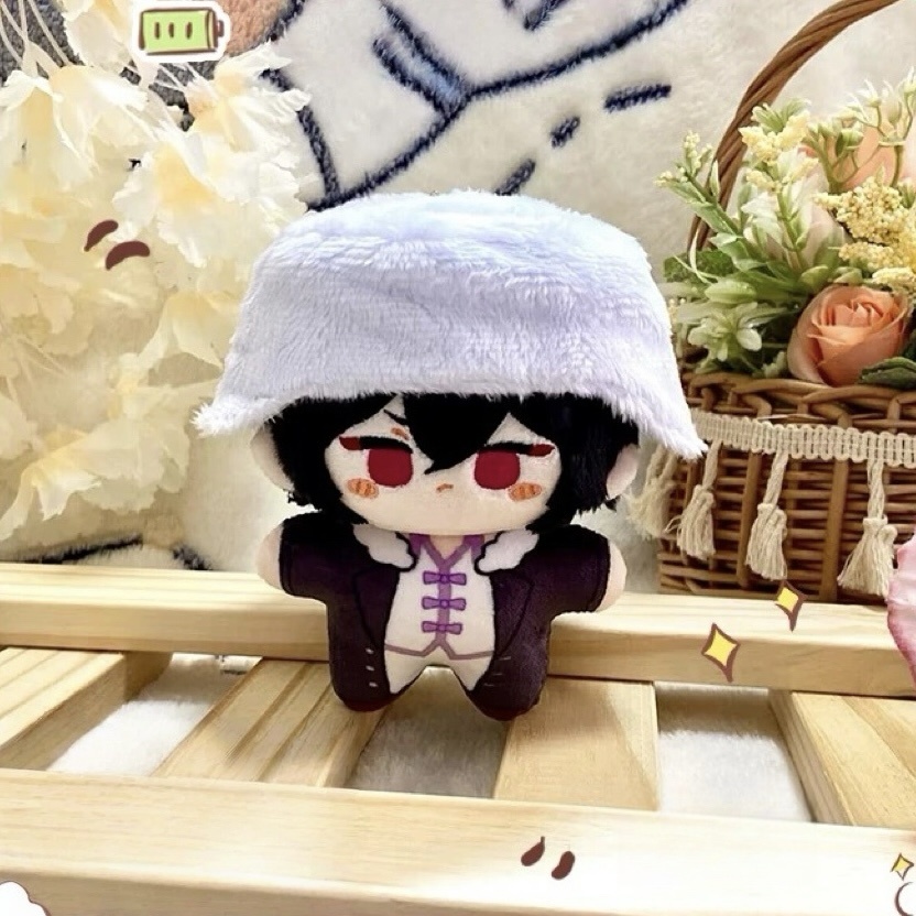 文豪ストレイドッグス ぬいぐるみ 太宰治 中原中也 芥川龍之介 ドス フョードル・D 12cm