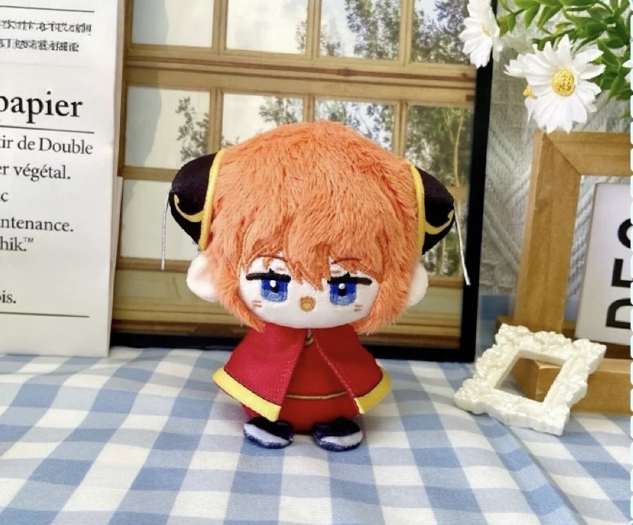 銀魂 ぬいぐるみ 坂田銀時 神楽 沖田総悟 土方十四郎 高杉晋助 12cm