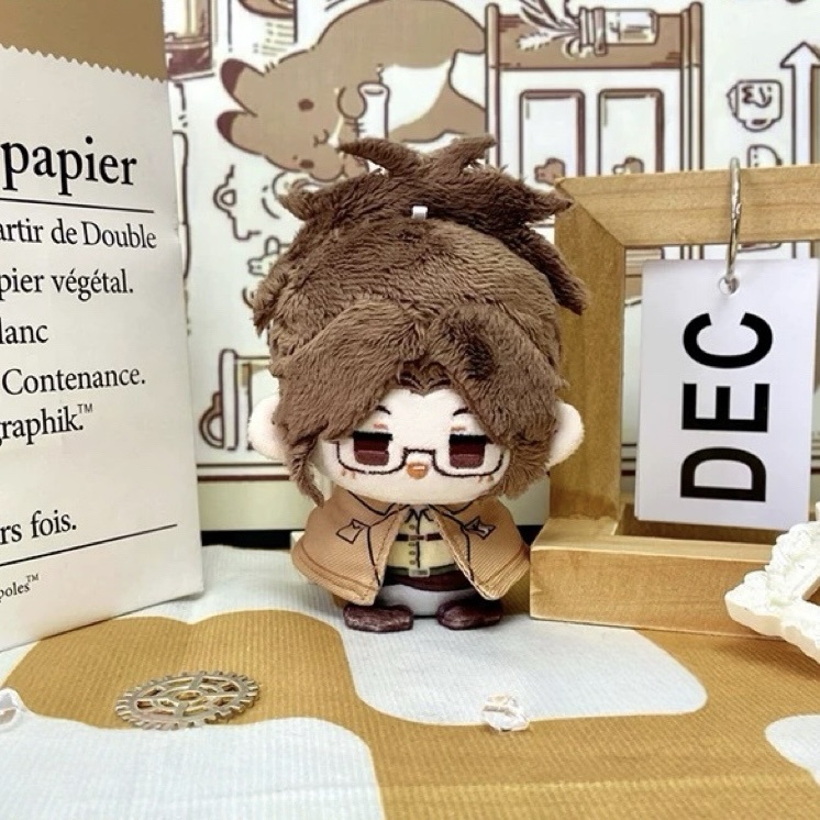 進撃の巨人 ぬいぐるみ エレン・イェーガー ミカサ・アッカーマン ハンジ・ゾエ リヴァイ・アッカーマン 12cm