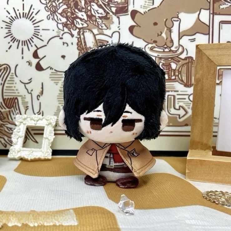 進撃の巨人 ぬいぐるみ エレン・イェーガー ミカサ・アッカーマン ハンジ・ゾエ リヴァイ・アッカーマン 12cm