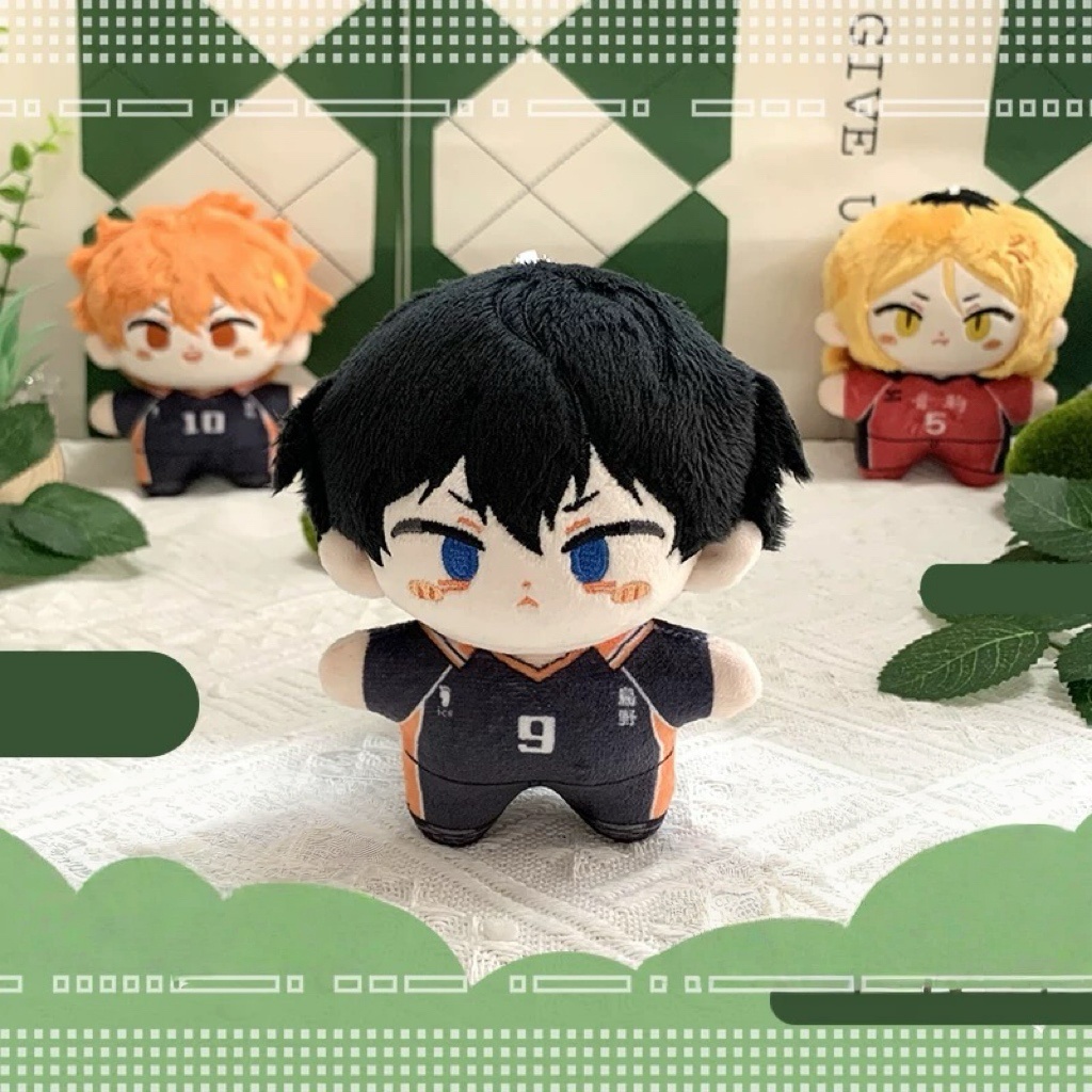 ハイキュー!! ぬいぐるみ 日向翔阳 影山飛雄 及川徹 孤爪研磨 月島蛍 12cm
