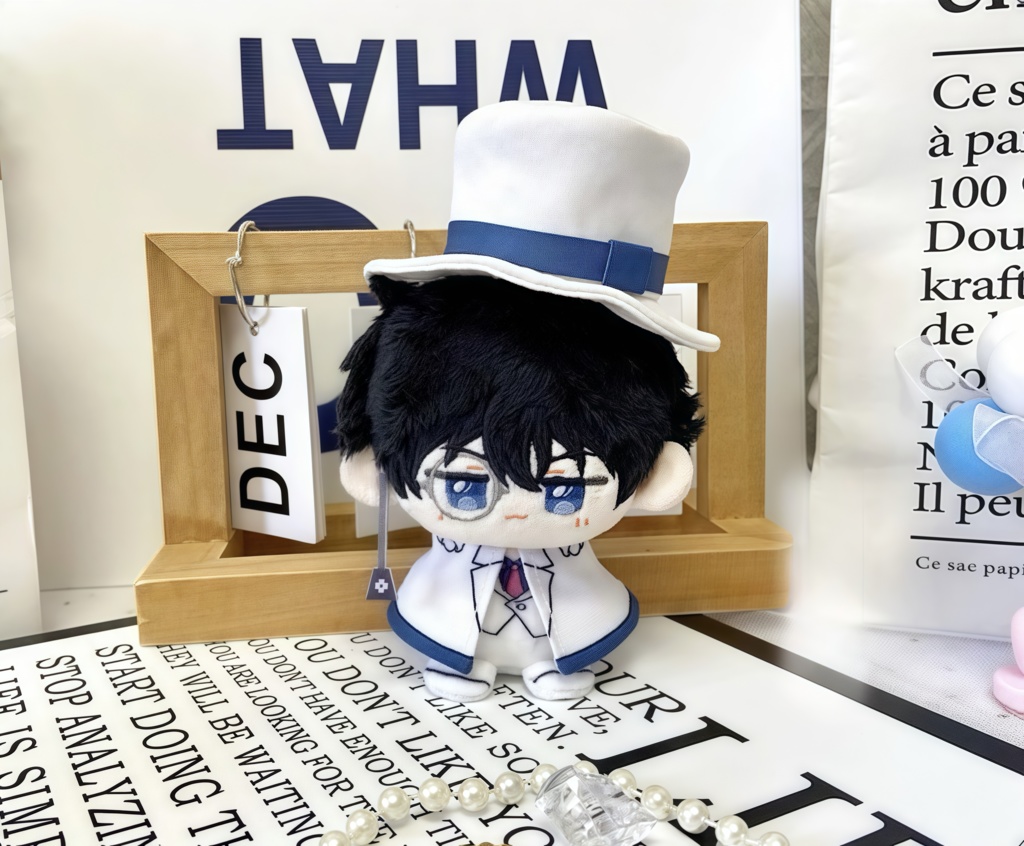 まじっく快斗　名探偵コナン　ぬいぐるみ　怪盗キッド　黑羽快斗　12cm
