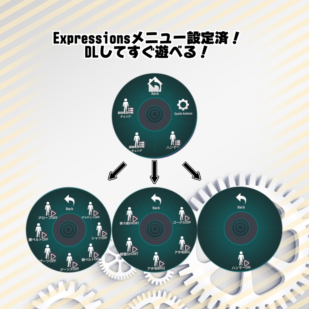 オリジナル3Dモデル『メココ』(Mekoko)